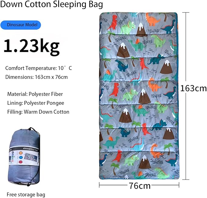 All - Season Warm Sleeping Bag Versatile Lightweight Camping Sleeping Bag with Waterproof &amp Skin - Friendly Fabric Machine Washable Ideal for Outdoor Camping Home &amp Travel
