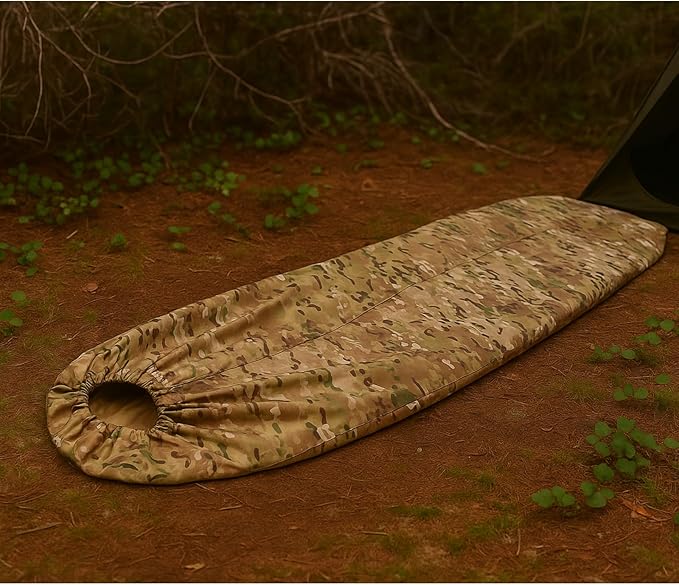 MT Military Nanovee Bivy Cover – Lightweight Army Modular Sleeping Bag System Shell Summer Sleeping Gear or Layered Cold Weather Protection