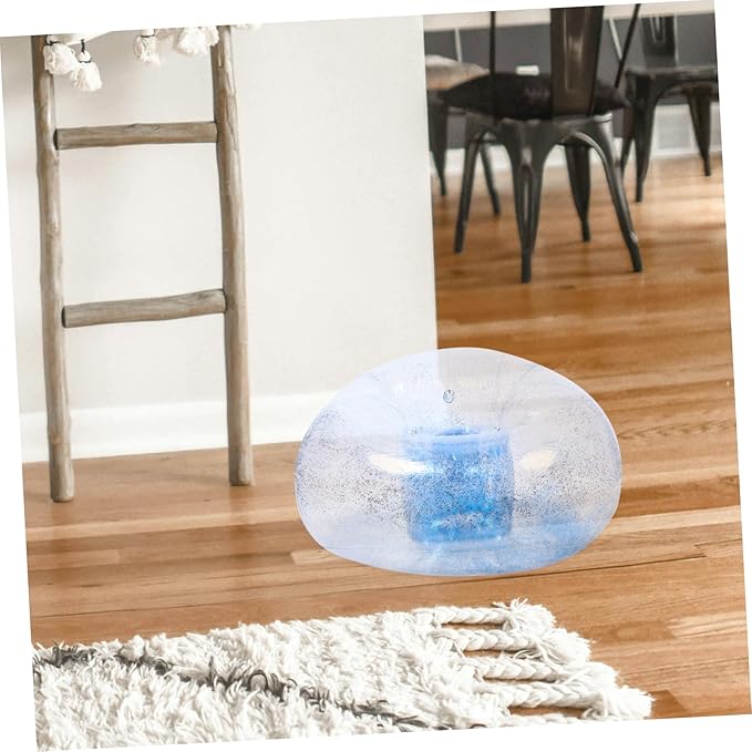 Unomor Versatile Inflatable Footstool Stylish for Camping Living Room Family-Friendly