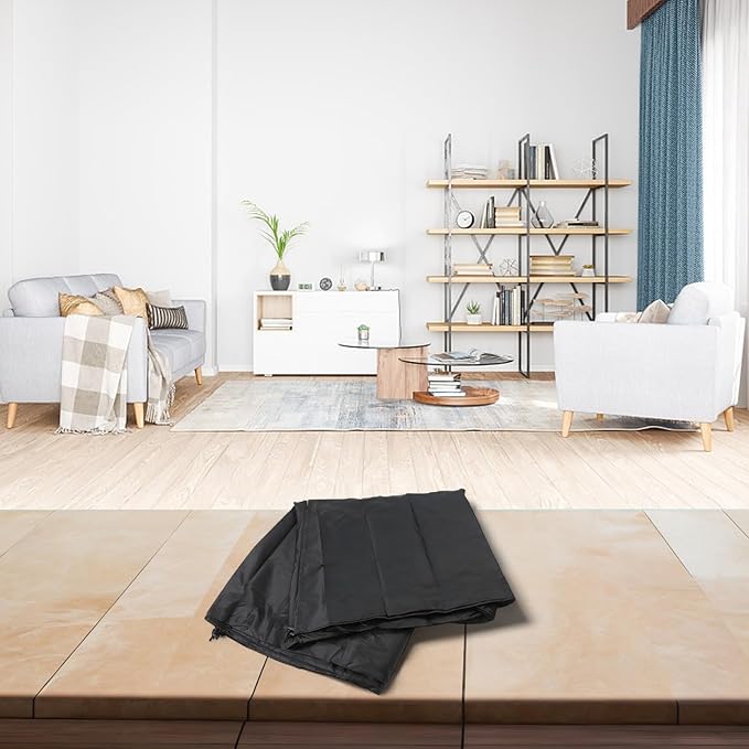 Transparent PVC Mesh Storage Cover for 48x18x72 Inch Racks Water Resistant Shelving Unit Protector with 3-Way Zipper See-Through Design for Outdoor Storage Rack Black