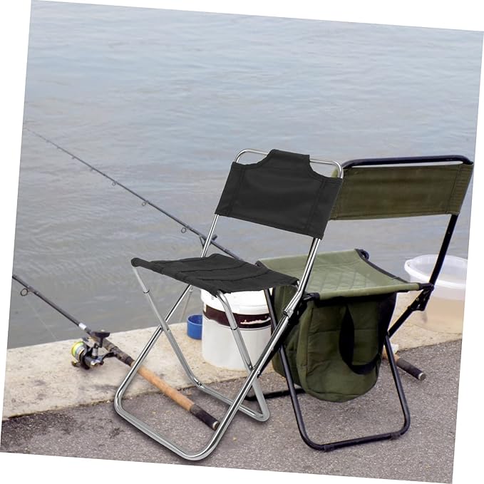 Portable Folding Chair Beach Camping Lounging Stool Outdoor Leisure Furniture Gear