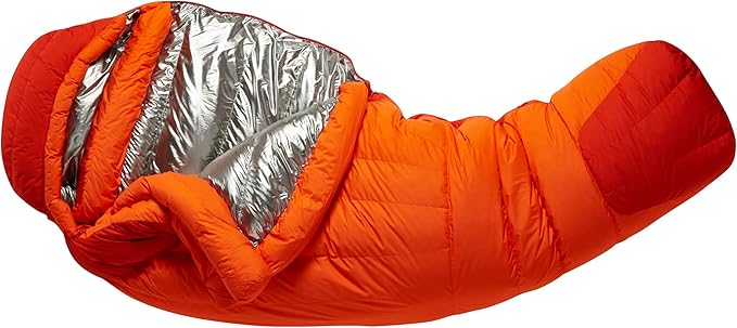 Rab Andes Infinium Down Sleeping Bag - Lightweight Windproof Mummy Sleep Sack for Climbing &amp Mountaineering