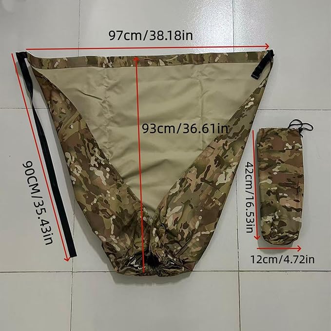 Camo Camping Chair Swing Seat Portable Lightweight Camping Stool on Tree Hammock Seat for Hunting Patio Hiking Backpacking
