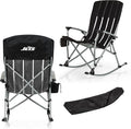 Picnic TIME NFL Unisex-Adult NFL Outdoor Rocking Camp Chair XL Heavy Duty Camping Chair for Adults