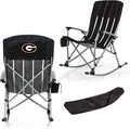 Picnic TIME NCAA Unisex-Adult NCAA Outdoor Rocking Camp Chair XL Heavy Duty Camping Chair for Adults