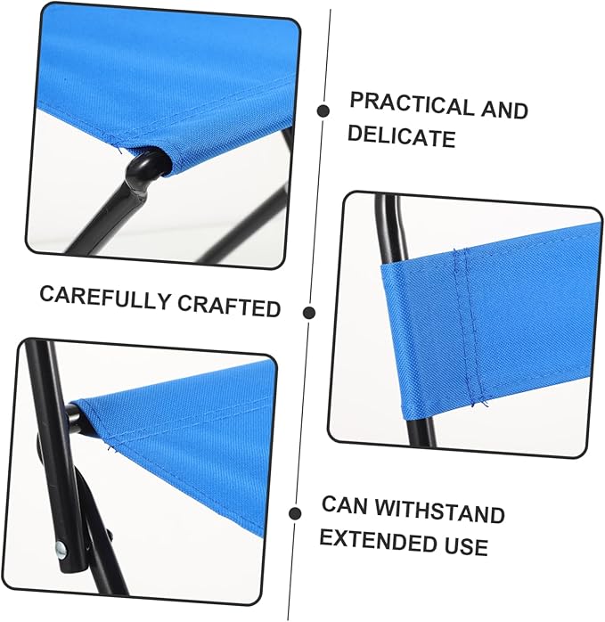 Kisangel Portable Folding Chair for Camping Fishing Outdoor Lightweight Compact Easy to Carry