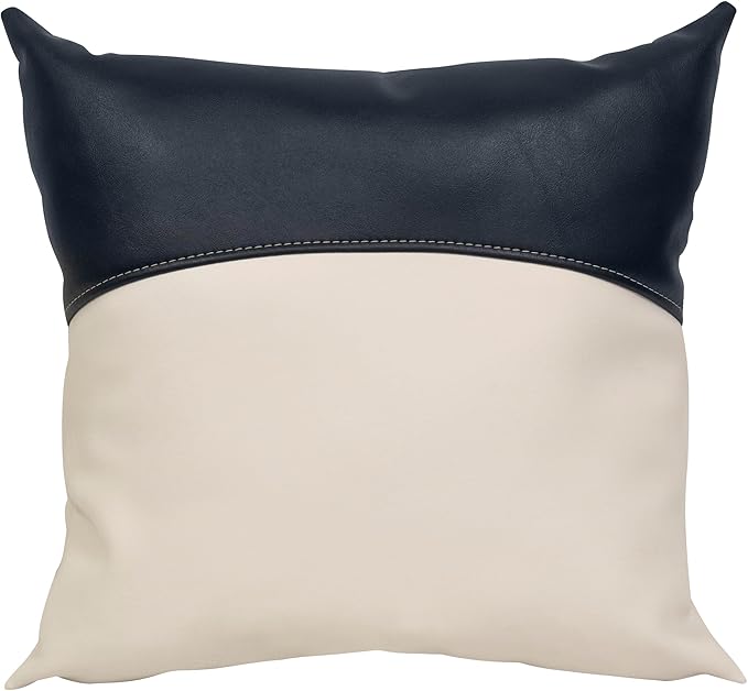 Wise BM1616-986 Premier Series Square Pontoon Pillow - Platinum/Navy