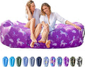 AlphaBeing Inflatable Lounger Beach Chair Accessories Air Sofa Hammock Inflatable Couch for Camping Backyard Lakeside with Compression Sacks Ideal Outdoor Gifts for Adults