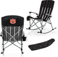 Picnic TIME NCAA Unisex-Adult NCAA Outdoor Rocking Camp Chair XL Heavy Duty Camping Chair for Adults