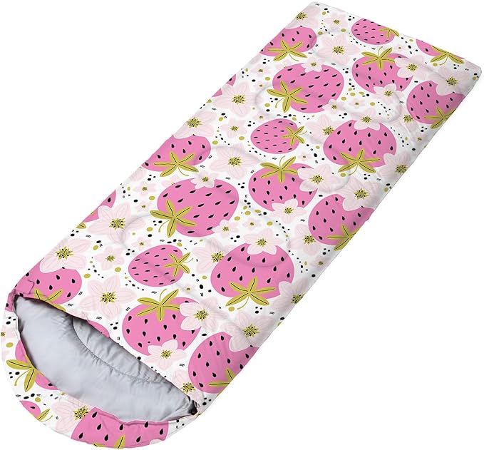 oaskys Camping Sleeping Bag - 3 Season Warm &amp Cool Weather - Summer Spring Fall Lightweight Waterproof for Adults Kids - Camping Gear Equipment Traveling and Outdoors