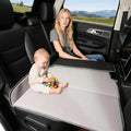 Car Bed Backseat for SUV Car Camping Bed Platform | Folding Mattress Eco-Friendly Flocking Portable Travel Platform No-Inflation Foldable Backseat Mattress Camping Essentials for Sleeping Gray