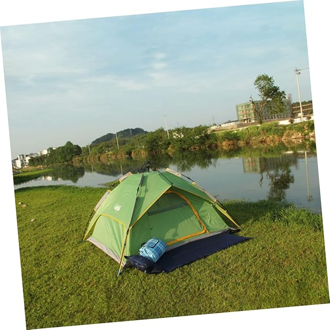 Inflatable Camping Sleeping Pad Pillow Wear-Resistant Portable Mat for Outdoor Camping Ultralight and Convenient Design for Hiking and Backpacking