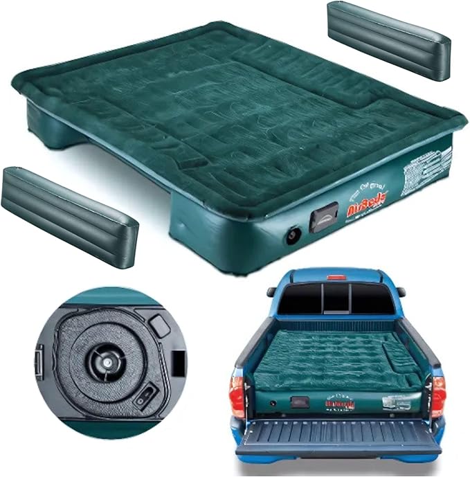 Pittman Truck Bed Air Mattress 6-6.5ft for Mid Size Short Pickups &amp Truck Bed Air Mattress Inserts - AirBedz Inflatable Pickup Mattress fits The Tacoma Colorado &amp More