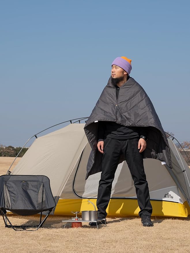 iClimb 3M Thinsulate Insulation Warm Camping Blanket Ultralight Compact
