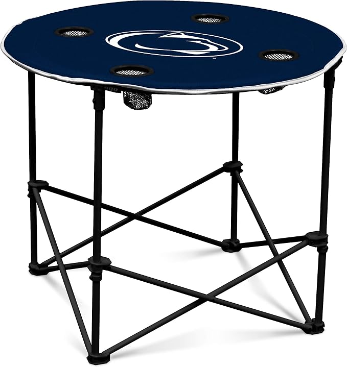 Logo Brands Officially Licensed NCAA Unisex Round Table One Size Team Color