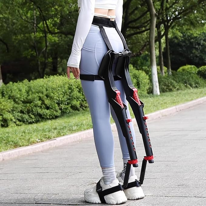 Adjustable Chairless Wearable Invisible Chair Wearable Chair Invisible SeatInvisible Chair Wearable Exoskeleton Human Ergonomics Stool ﻿