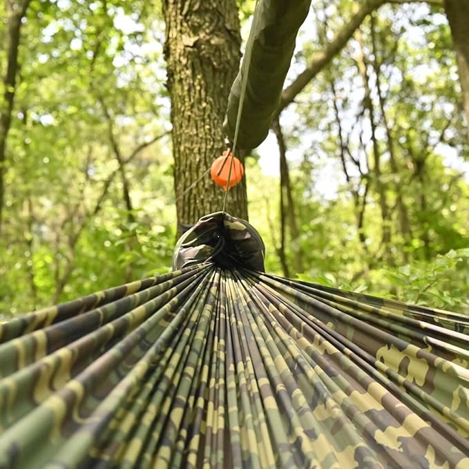 Onewind Premium 12' Camping Double Hammock with Tree Straps and Bug Net for Travel Camping Backpacking and Hiking