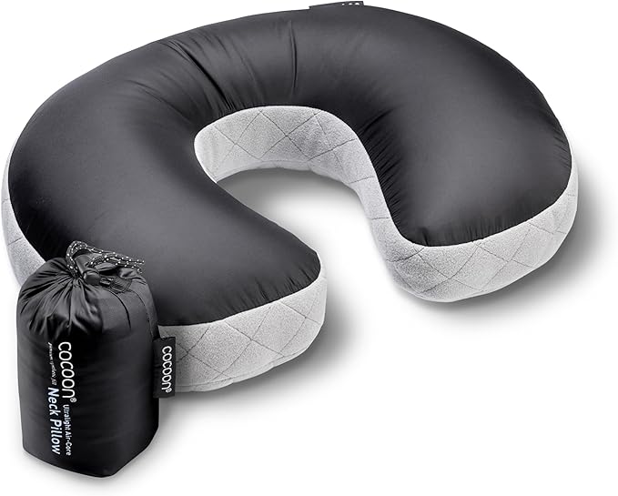 COCOON - Premium - Ergo Aircore Pillow Ultralight - U-Shaped- One Size (Grey)