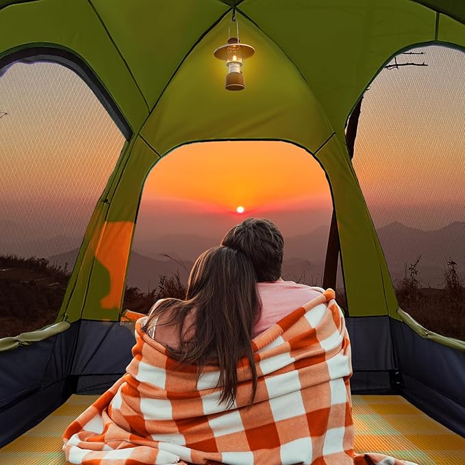 SUV Tent Rectangle Car Tent for Family Waterproof &amp Windproof for Car Camping Large Camping Tents with Storage Bag SUV Van Jeep