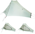 Featherstone Backbone Ultralight Tent for Backpacking Camping Thru Hiking - Trekking Pole Backpacking Tent - Waterproof Single-Wall Durable Shelter - Compact Light &amp Easy to Carry