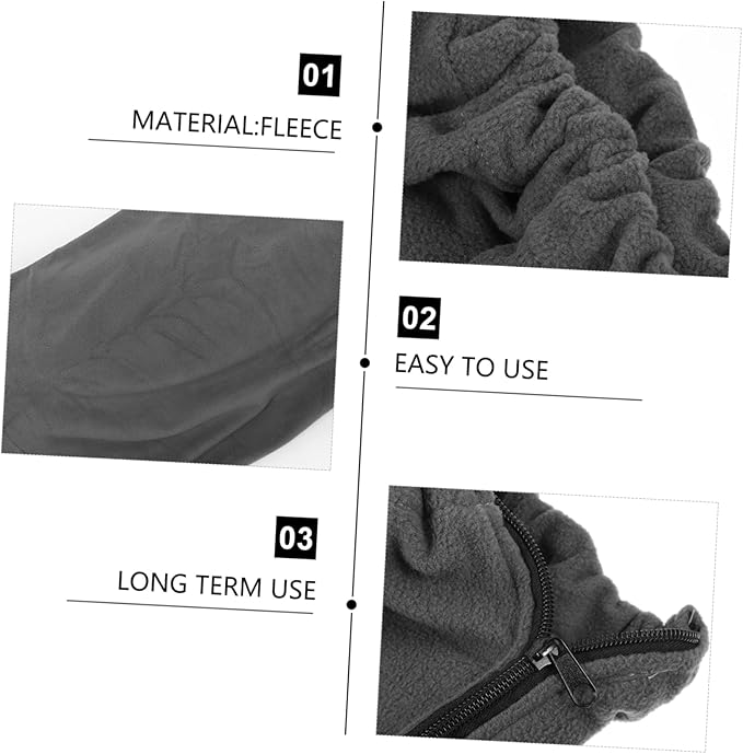 Sosoport Fleece Sleeping Bag Liner for Adults Lightweight Portable Warmth for Outdoor Camping and Indoor Naptime for Backpacking Hiking and Travel