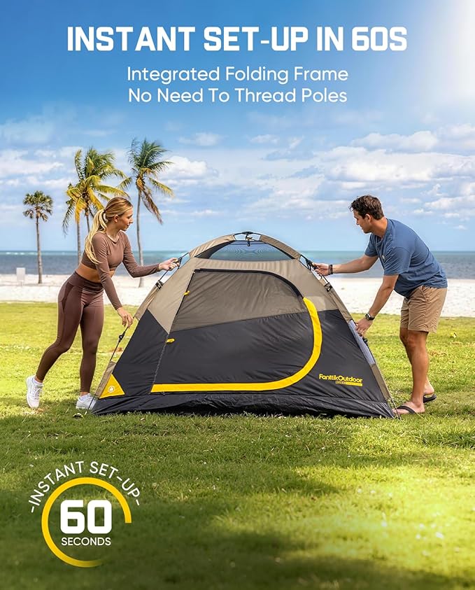 FanttikOutdoor Zeta C3 Camping Tent &amp FanttikOutdoor Zeta L8 Max Camping Chair
