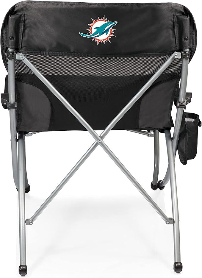 PICNIC TIME NFL Unisex-Adult NFL PT-XL Heavy Duty Camping Chair XL Beach Chair 400 lb Capacity Camp Chair