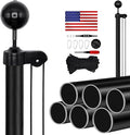 20FT Sectional Flag Pole Kit for Outside in Ground 14 Gauge Extra Thick Heavy Duty Aluminum Outdoor Flagpole for Residential or Commercial Flag Included