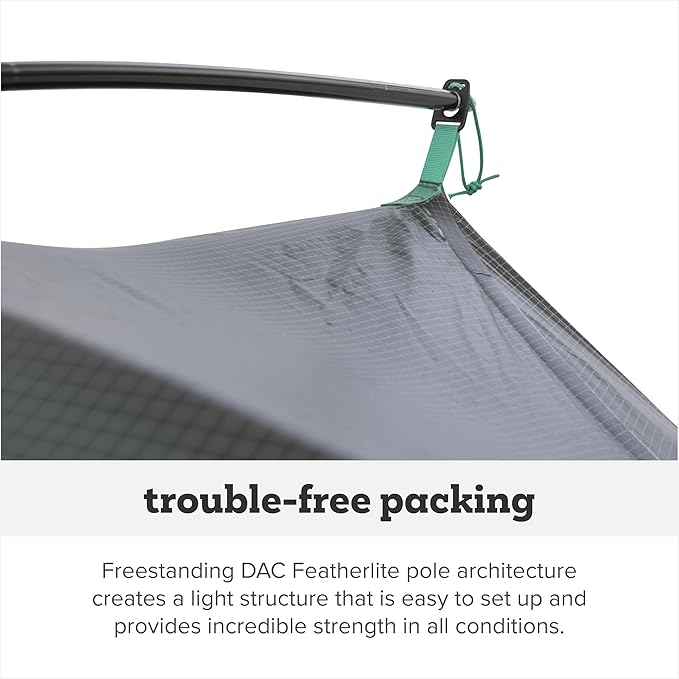 Big Agnes Sarvis VST - Backpacking Tent for Camping 3 Season Ultralight Waterproof