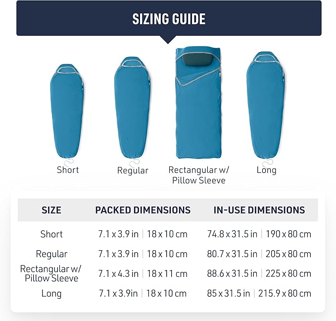 Sea to Summit Breeze Sleeping Bag Liner - Insect Shield