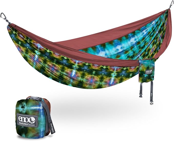 ENO Eagles Nest Outfitters DoubleNest Lightweight Camping Hammock 1 to 2 Person Special Edition Colors ATC