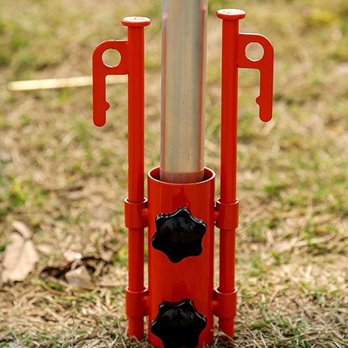 1Set Regulable Tent Rod Portables Tent Holder Awnings Canopies Rod Camping Rod for Camping