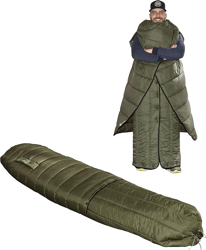 Onewind Hammock Top Quilt with Footbox Lightweight and Portable Sleeping Quilt Camping Sleeping Bag for Backpacking and Hiking