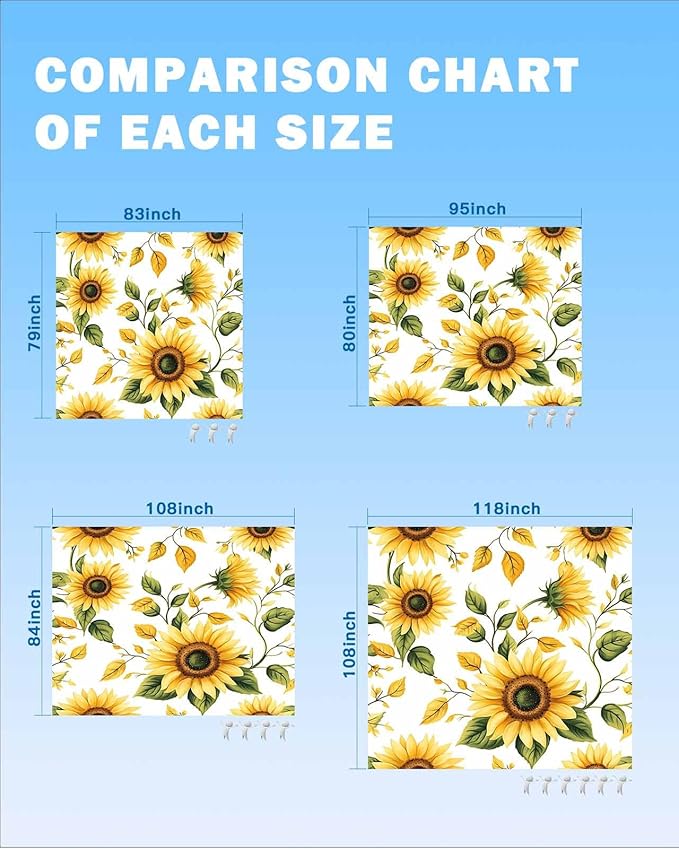 Beach Blanket Waterproof Sandproof Picnic Blanket 108x84 Foldable Beach Mat with Sunflower Watercolor Spring Flowers Pastoral Pattern for Camping Park Grass Beach Travel