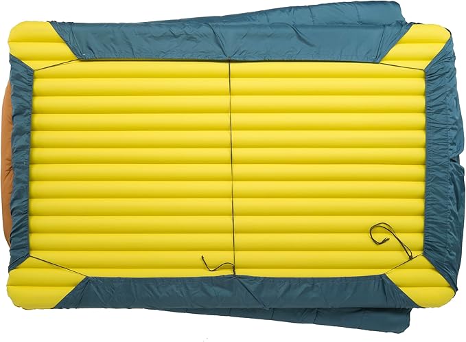 Big Agnes Dream Island 20°F Doublewide Sleeping Bag - 2-Person Sleeping Bag with Double Zipper Entry Zip-Off Quilt Pad Attachment System