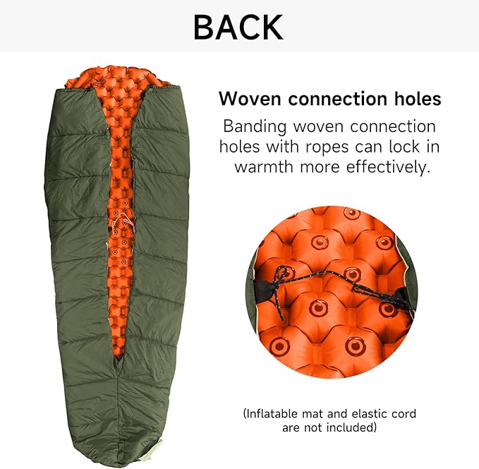 Camping Hammock Tent with Top Quilt Lightweight Hanging Hammocks Tree Straps Portable for Hiking Backpacking