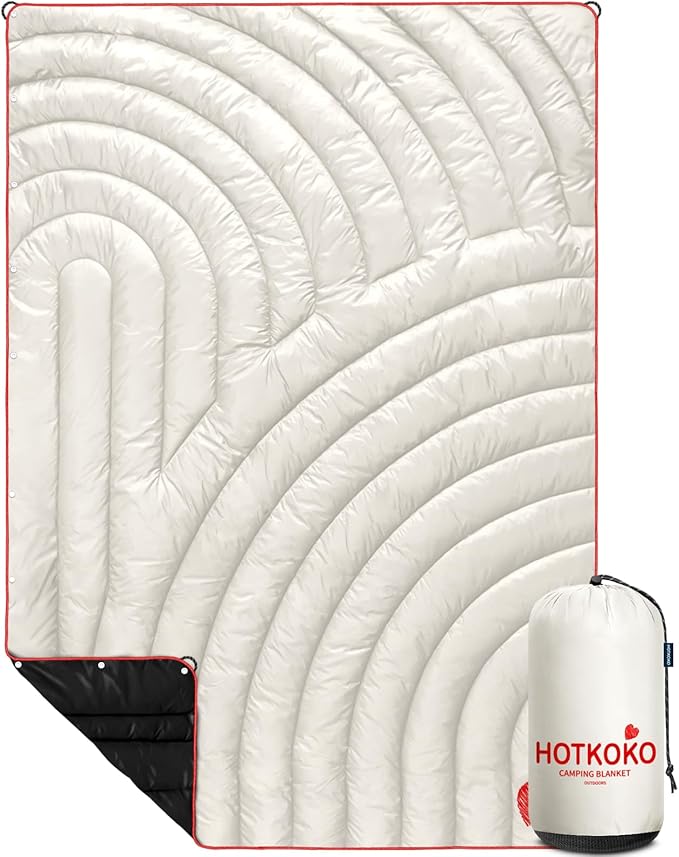 Camping BlanketLightweight Puffy Printed Camping Blanket Packable Outdoor Blanket for CampingTraveling Stadium Hiking Picnics