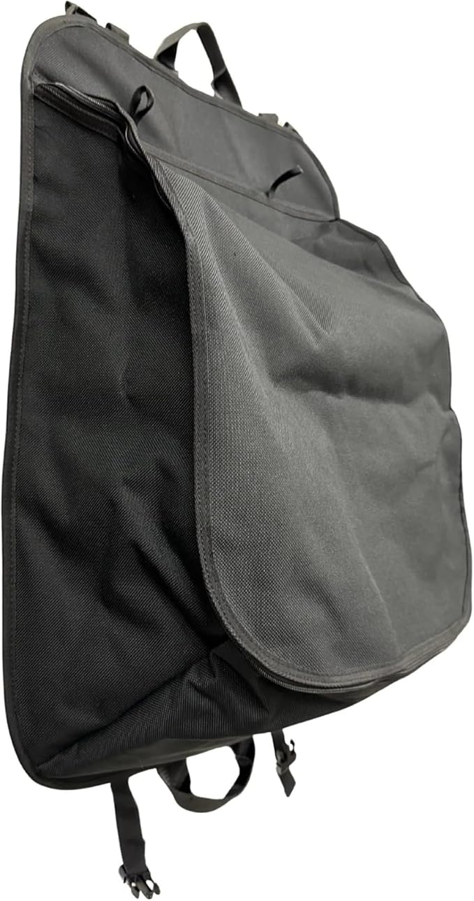 Tire Table Camp Organizer Hanging Storage Bag | Has 8 Pockets and Hangs Up | WaterProof Coating | Folds in Half for Compact Storage | Holds All Campsite Basics