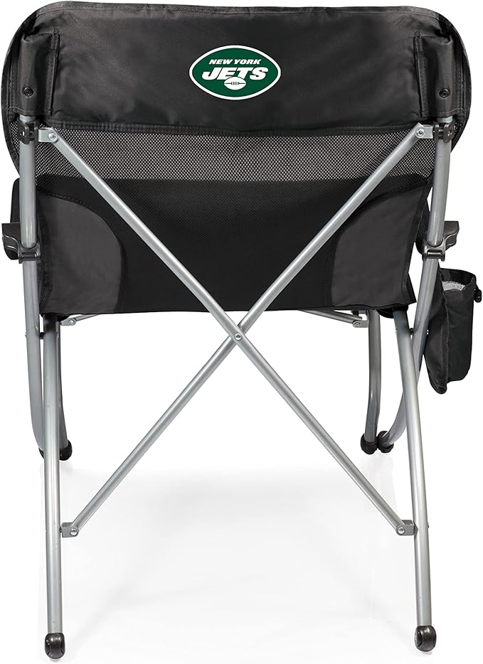 PICNIC TIME NFL Unisex-Adult NFL PT-XL Heavy Duty Camping Chair XL Beach Chair 400 lb Capacity Camp Chair