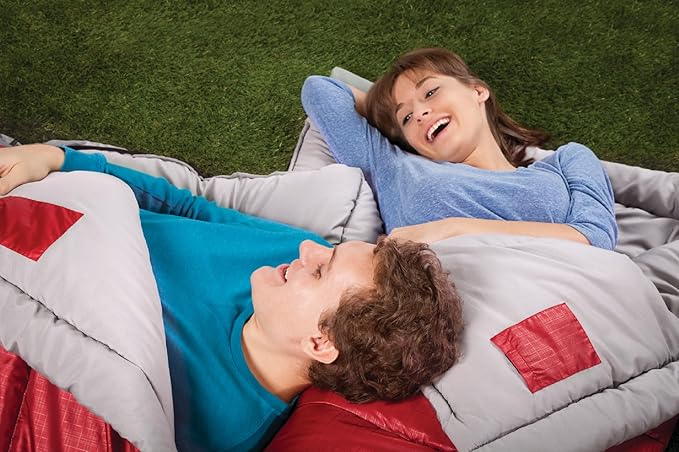 Coleman Palmetto 30⁰F Adult Sleeping Bag Cool-Weather Sleeping Bag with Snag-Free Zipper &amp Soft Liner Machine Washable
