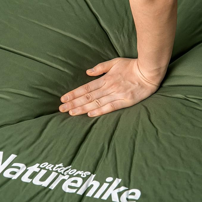 Naturehike Sleeping Pad 2 inch Thick Self Inflating Sleeping Pad for Camping Durable Camping Mattress Connectable with Multiple Lightweight Sleeping Mats for Backpacking Tent Hammock Hiking