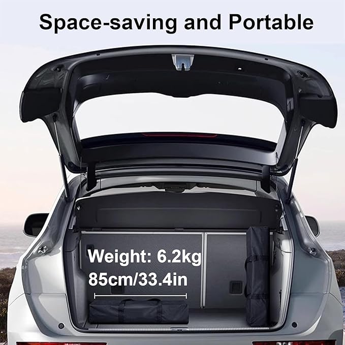 Fully Automatic Car Umbrella for Roof with Remote Universal Car Tent with Bracket 4.8M Portable Protection Carport Folded Cars Sun Shade Movable Canopy for Sedan SUV
