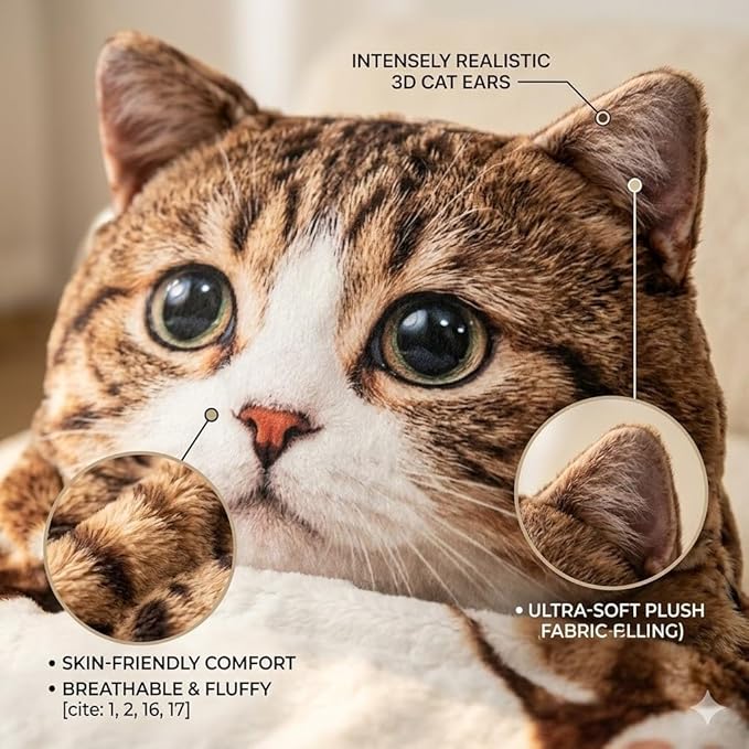 Extra Large Cat Sleeping Bags68.9x31.5 Inch Cat Sleeping Bag for HumansFluffy Cats Sleepings BagsWashable Warm Animal Sleepings Bag for Adults for Camping and Home Lounging