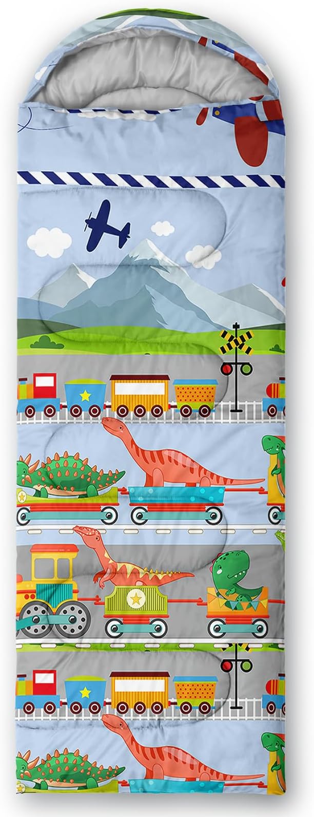 QOOMO Camping Sleeping Bags3 Season Warm &amp Cool WeatherLightweightWaterproof Sleeping Bags for Adults &amp Kids Travelingand Outdoors