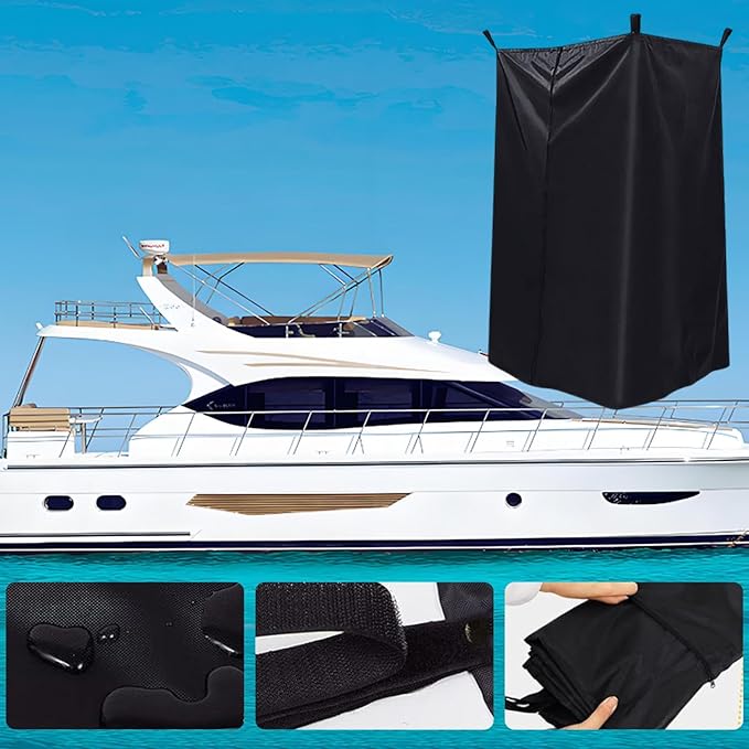 Privacy Tent for Boats Portable Changing Tents Waterproof Pontoon Shower Tent with Storage Bag Heavy Duty Protection Hanging Changing Room PPrivacy Station for Outdoor