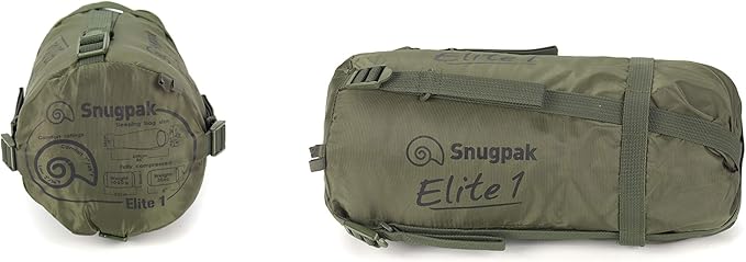 Snugpak Softie Elite 1 Sleeping Bag 47 Degree Expanda Panel System for Extra Space