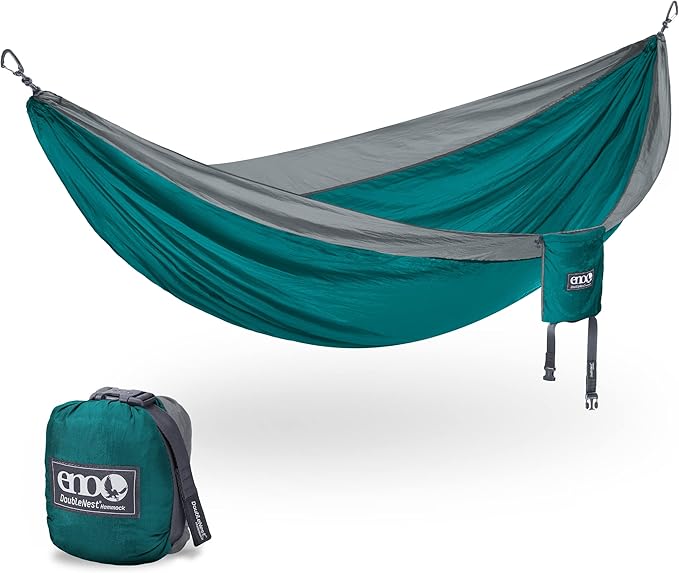 ENO Eagles Nest Outfitters DoubleNest Lightweight Camping Hammock 1 to 2 Person Special Edition Colors ATC