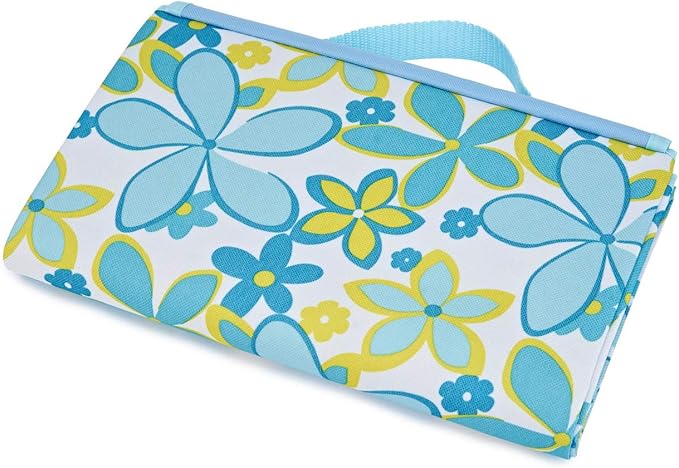 EURYNOME Custom Picnic Blanket Personalized w/Embroidery - Waterproof 600D Oxford Large Beach Mat for Camping Hiking - Add Name/Text!
