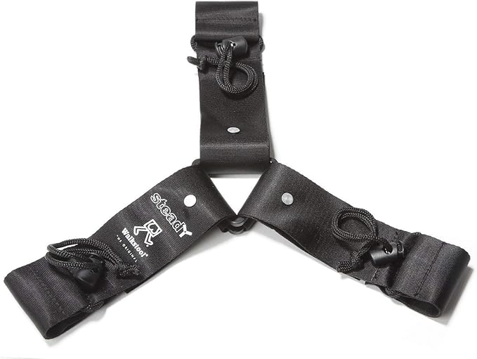 Walkstool - Reinforcement Strap Steady - Featable with Camping Stool Comfort Models - Black Color - OneSize