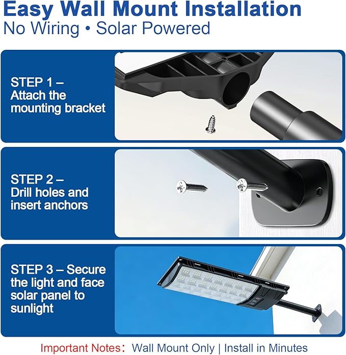 Solar Street Lights Outdoor 4-Pack 45000LM Dusk to Dawn Motion Sensor Light with Remote 7500K LED Solar Flood Light IP67 Waterproof Wall Mount Security Light for Yard Garage Driveway